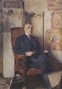Edouard Vuillard Lipper phil portrait Germany oil painting artist